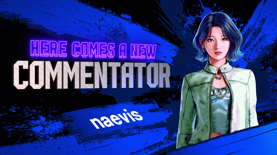 NAEVIS JOINS ‘STREET FIGHTER 6’ AS IN-GAME COMMENTATOR